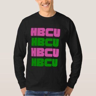 HBCU Pink And Green Historically Black College Uni T-Shirt