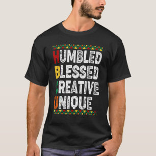 Hbcu Schools Matter Humbled Blessed Boy Girl Black T-Shirt