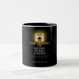 HBL - Coffee Mug - Book Cover - Blk on Blk