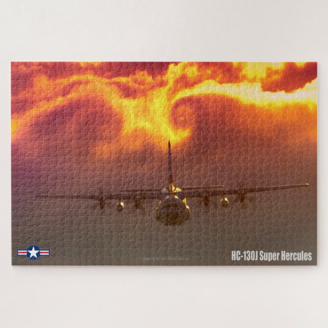 HC-130J SUPER HERCULES (20x30 INCH) Jigsaw Puzzle (Horizontal)