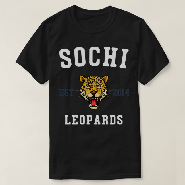 HC Sochi Kontinental Hockey Team 2 T-Shirt (Design Front)