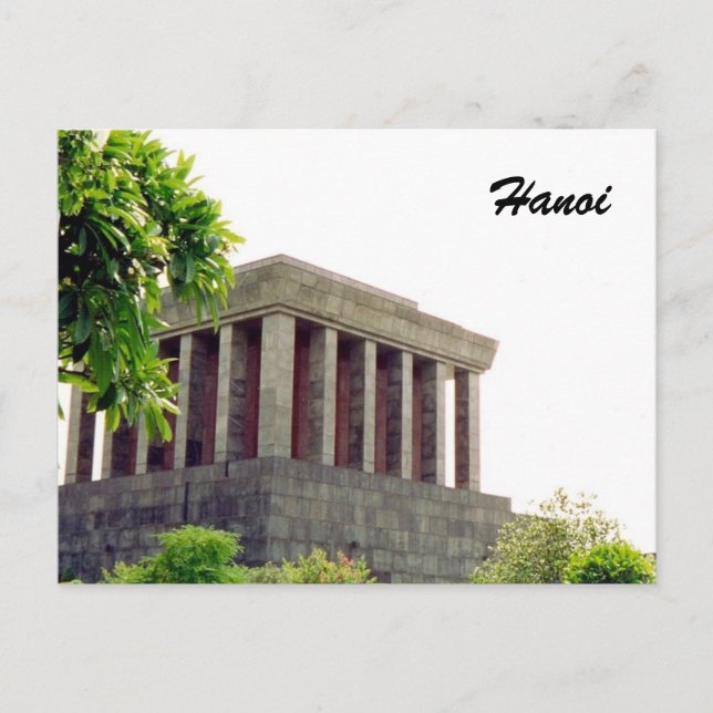 hcm mausoleum postcard (Front)