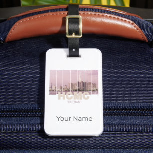 HCMC Saigon (Ho-Chi-Minh-City) Skyline Vietnam Luggage Tag