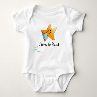 HCPL Born to Read Baby Bodysuit