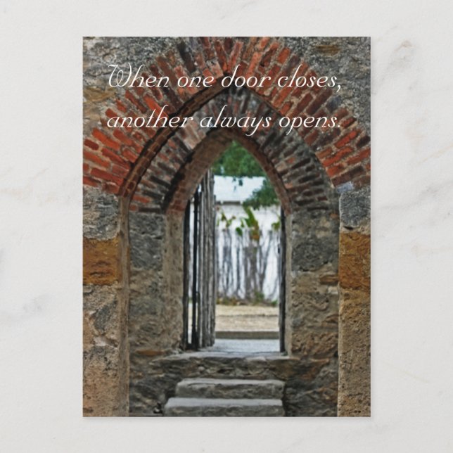 HD Doorway Postcard (Front)