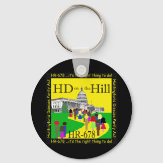 HD on the Hill Keychain