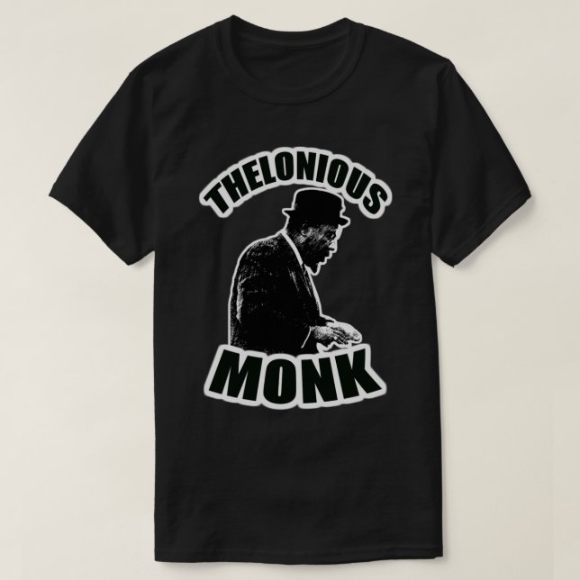 HD Thelonious Monk - High Priest of Bebop HIGH DEF T-Shirt (Design Front)