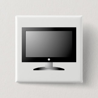 HD TV 15 CM SQUARE BADGE