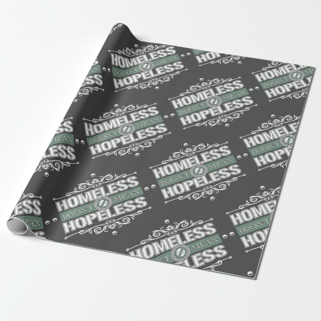 HdmH Dark Wrapping Paper (Unrolled)