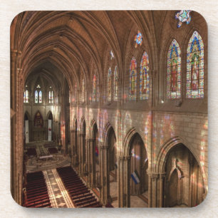 HDR image of Basilica interior, Quito, Ecuador Coaster