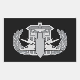 HDS badge Rectangular Sticker