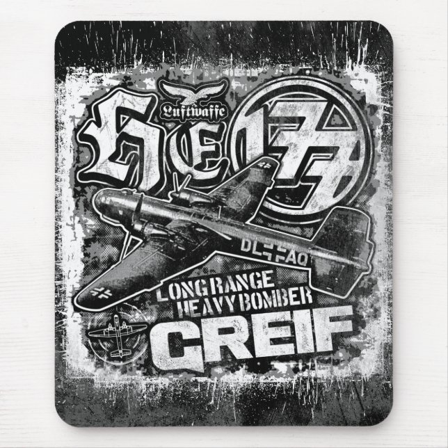 He 177 Greif Mouse Pad (Front)