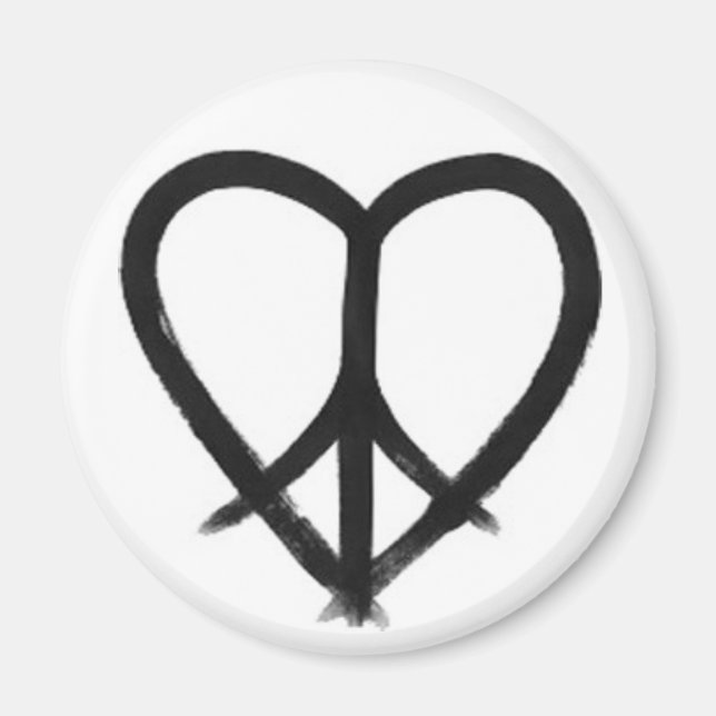 HE(ART) of Peace Magnet (Front)