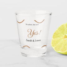He asked she said yes engagement simple minimal 