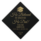 He Believed He Could Black And Gold