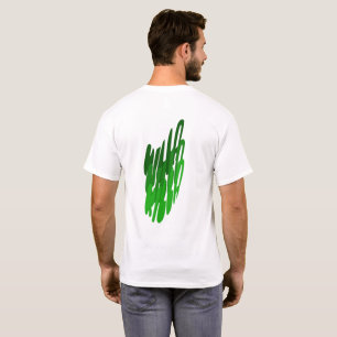 He breaks the basics and wears art. T-Shirt