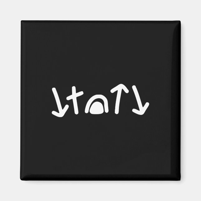 He Came He Died He Rose He Ascended He Is Coming B Magnet (Front)