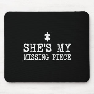 He Completes My Heart And She's Missing Piece _1  Mouse Pad