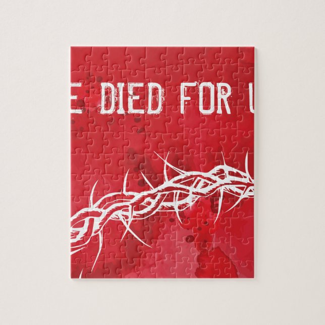 he died for us jigsaw puzzle (Vertical)