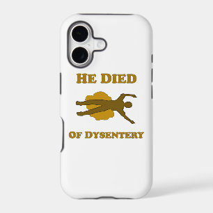 He Died Of Dysentery Notebook