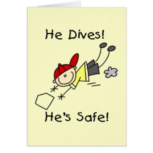 He Dives He's Safe Tshirts and Gifts
