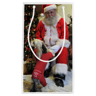 He Doesn't have to Wait any Longer Small Gift Bag