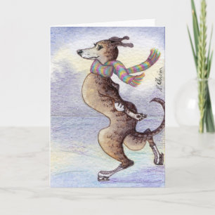 He enjoyed the wind through his ears card