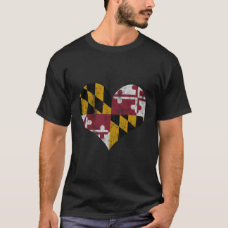 He Flag Of Maryland T-Shirt