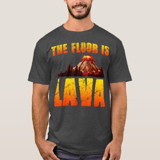 he Floor Is Lava Funny Pompeii Lava Championship M T-Shirt