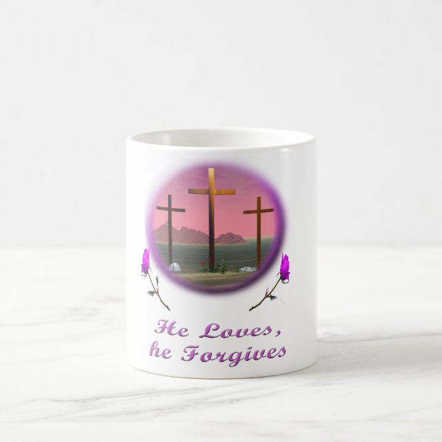 He forgives Christian gift mug (Center)