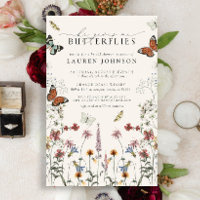 He Gives Me Butterflies Boho Bridal Shower