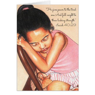 He gives power to the tired one~Scripture