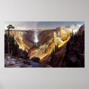 he Grand Canyon of the Yellowstone Poster
