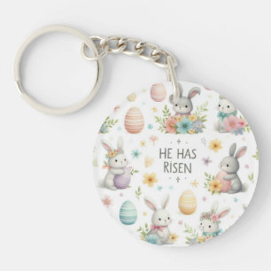 He Has Risen Key Ring