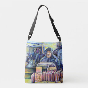 He Heard, What I Saw Crossbody Bag