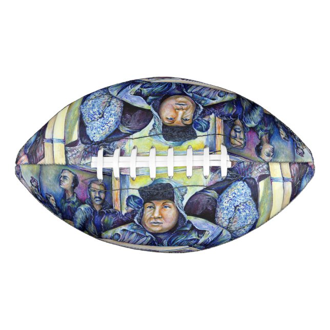 He Heard, What I Saw Football (Front)