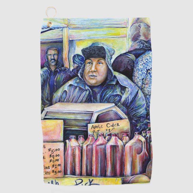 He Heard, What I Saw Golf Towel (Front)