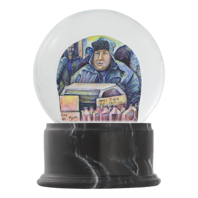 He Heard, What I Saw Snow Globe (Front)