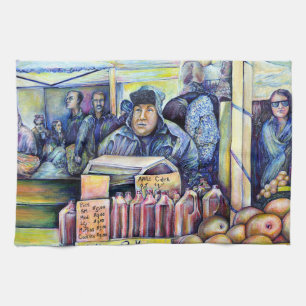 He Heard, What I Saw Tea Towel