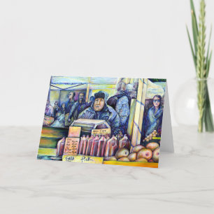 He Heard, What I Saw Thank You Card