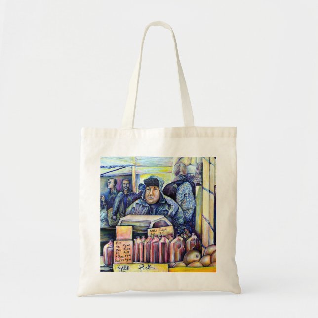 He Heard, What I Saw Tote Bag (Front)