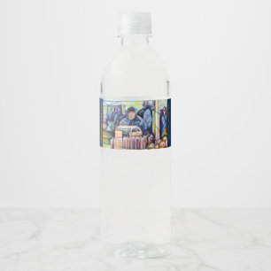 He Heard, What I Saw Water Bottle Label