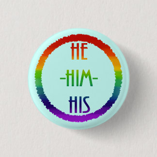 He Him His Pronoun Pin