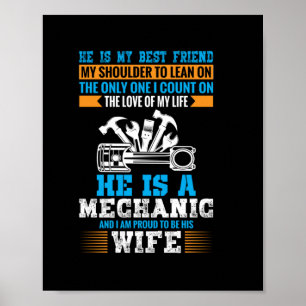 He Is A Mechanic Poster