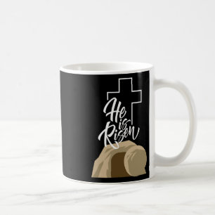 He Is Risen 3 Days Jesus Christ Happy Easter Chris Coffee Mug