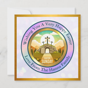 He is Risen and Celebration of Resurrection Sunday Invitation