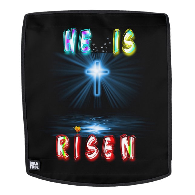 He Is Risen Backpack (Removable Face)