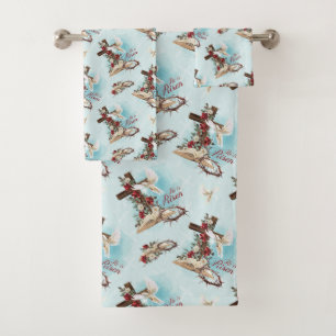 He is Risen Bath Towel Set