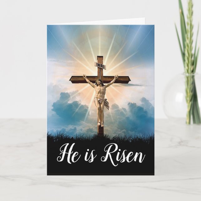 He is Risen Card (Front)