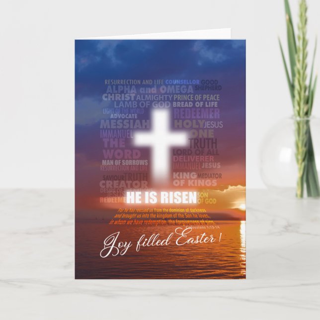 He is Risen Card (Front)